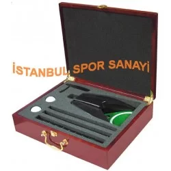 Ahşap Kasalı Ofis Tipi Golf Seti