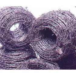 Galvaniz Kaplı Dikenli Tel