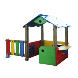 Renkli Evim Modeli Ahşap Ev