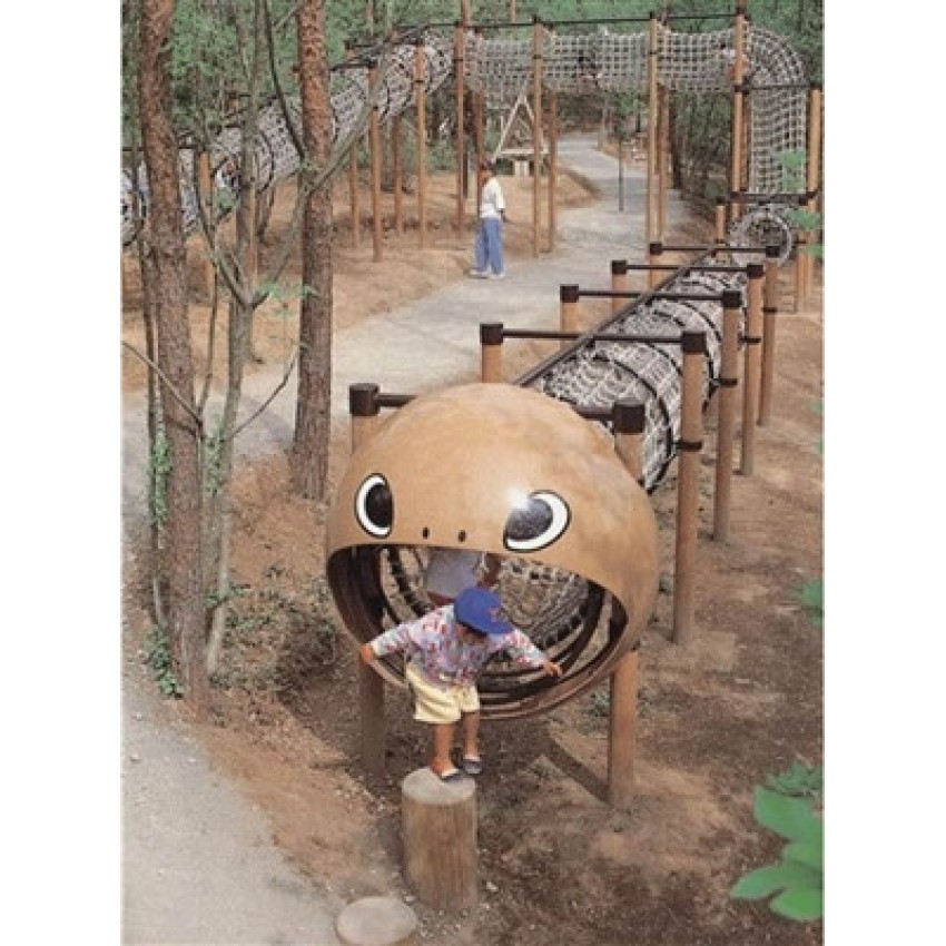 Ahşap Solucan Oyun Parkı