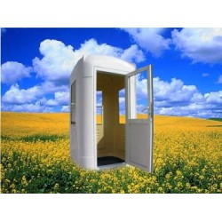 115X120 Ekonomik Mödüler Güvenlik Kabini (Tek Cidar)