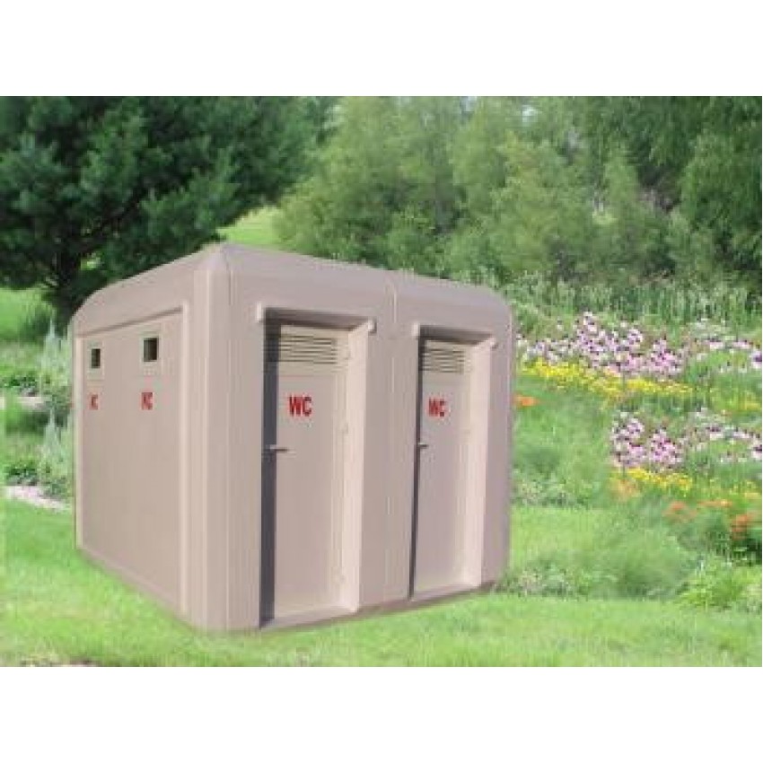 270X270 Portatif Mobil Tuvalet - Banyo Kabini ( Wc + Duş )