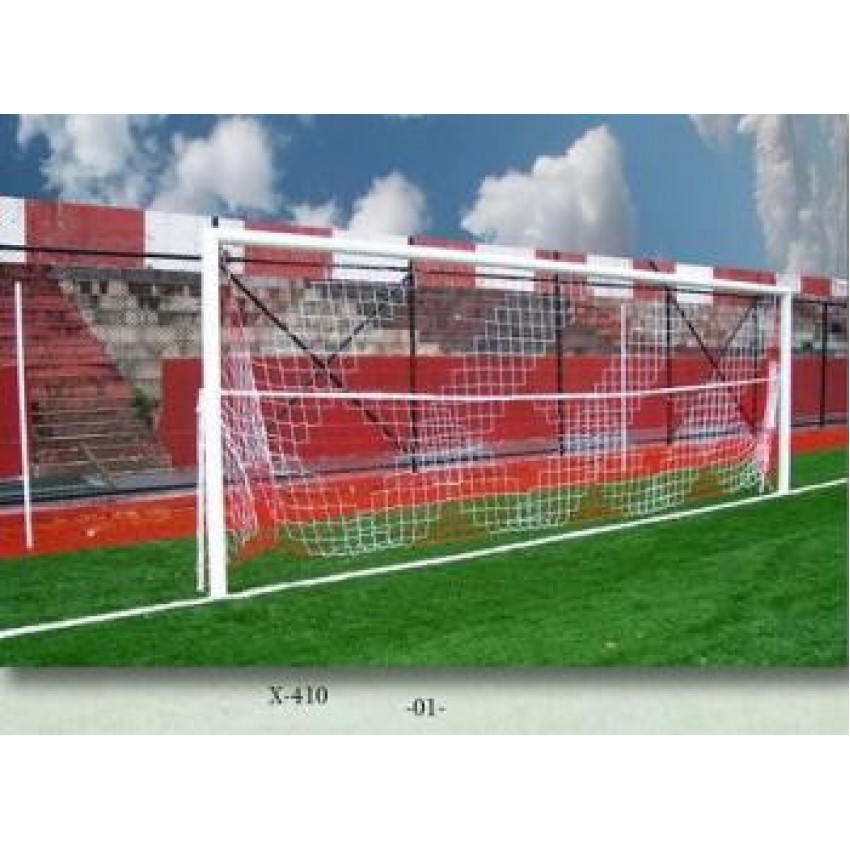 Profesyonel Futbol Kalesi Metal Direk Ve Ağı