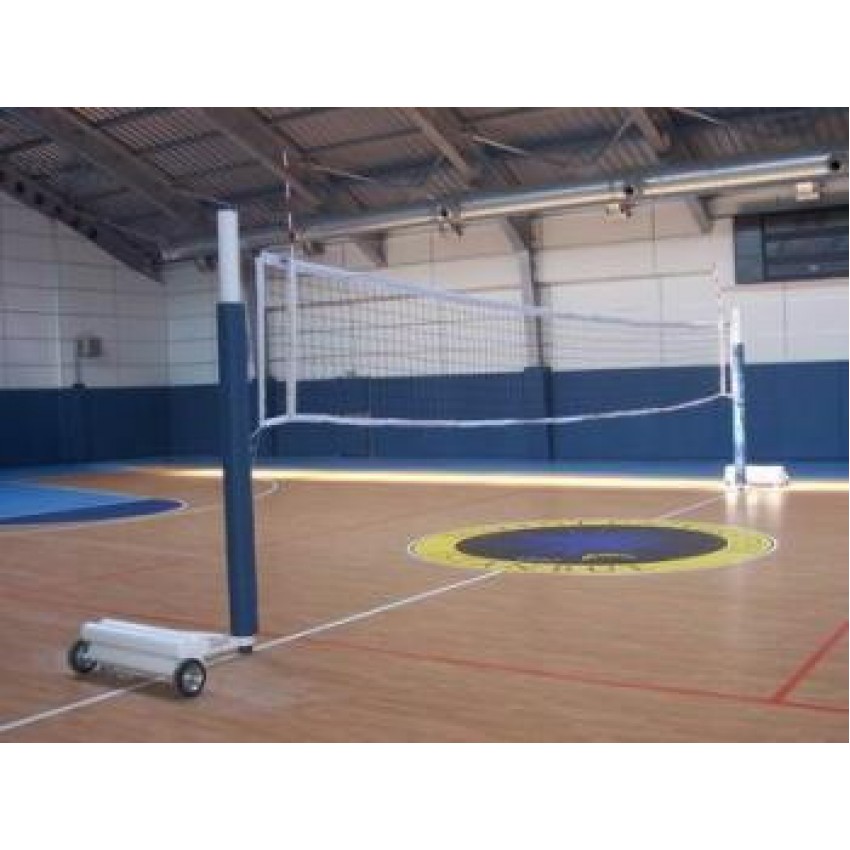 Voleybol Dikmesi Seyyar Ayaklı Makaralı Mapal Ve Filesi