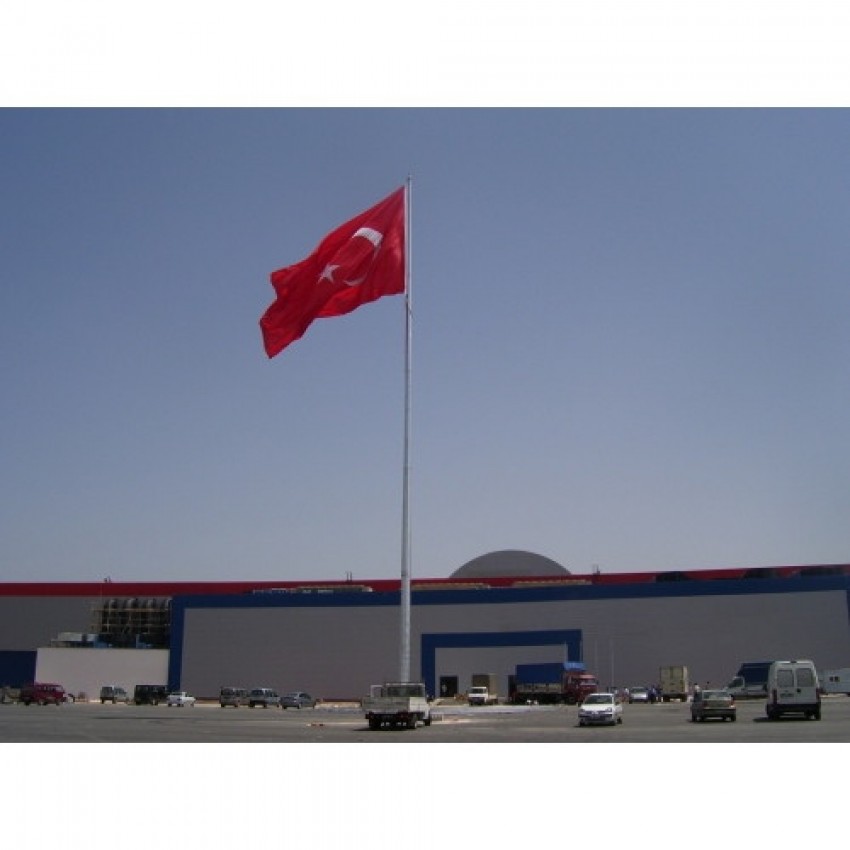 Galvaniz Bayrak Direği 6