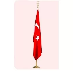 Pirinç Makam Bayrak Direği 3