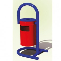 Ay Tipi Baston Ayaklı Çöp Kovası