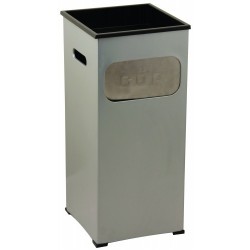 Kare Kumluklu Küllüklü Boyalı Çöp Kovası