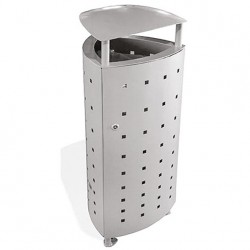 Paris Modeli Tam Kapaklı Çöp Kovası