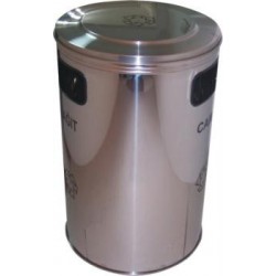 3'Lü Paslanmaz Çöp Ayırım Sistemi