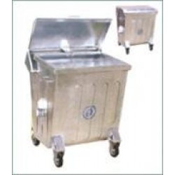 400 Lt Galvanizli Çöp Konteynerı