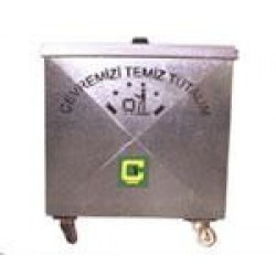 800 Lt Metal Çöp Konteynerı