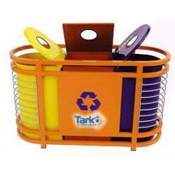 Atık Çöp Kovası Üçlü