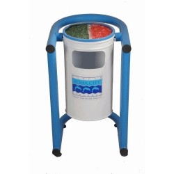 Kafes Tipi Bahçe Çöp Kovası