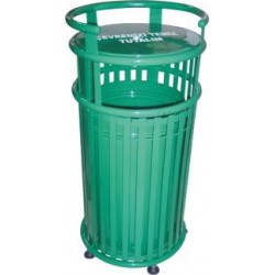 Kapaklı Park Kafes Çöp Kutusu