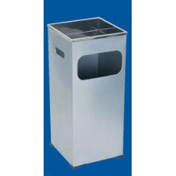 Kare Kumluklu Çöp Kutusu