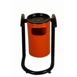 Ökçeli Kafes Tipi Bahçe Çöp Kovası