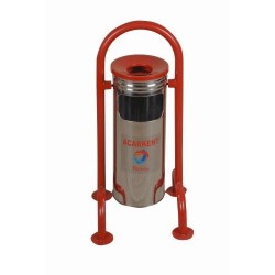 Küçük Dört Ayaklı Bahçe Çöp Kovası