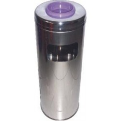 Paslanmaz Küllüklü Bahçe Çöp Kutusu