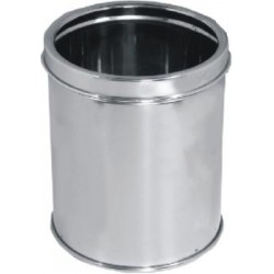 Paslanmaz Mini Çemberli Çöp Kutusu