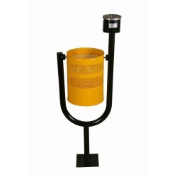 U Tipi Küllüklü Bahçe Çöp Kovası