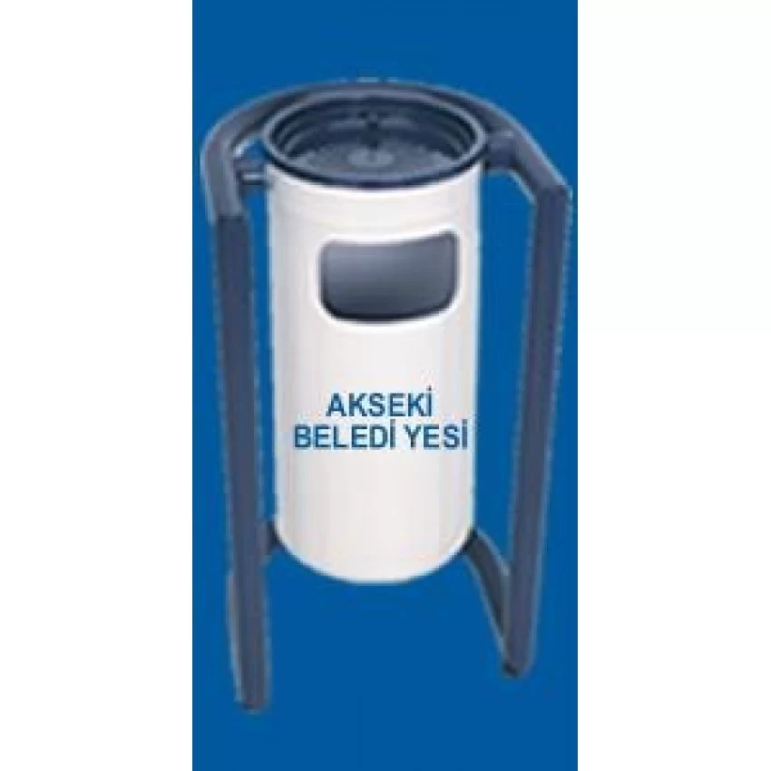 Yarım Ay Tipi Seyyar Çöp Kovası