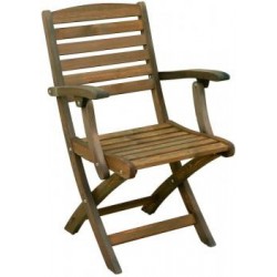 Çam İlyada Kollu Katlanır Sandalye