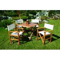 Kayın Paris Masa 90X90 (Katlanır)