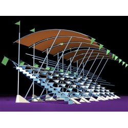 Yükseltilmiş Çatılı Potatif Tribün