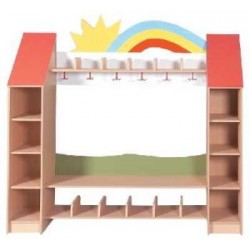 Ayakkabılık Ve Askılık (Gökkuşağı)