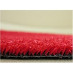 8 Mm Çim Halı - Kırmızı