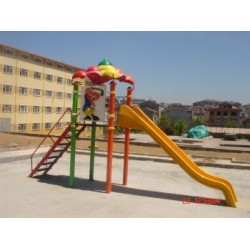 Tek Kuleli Tek Kaydıraklı Oyun Grubu